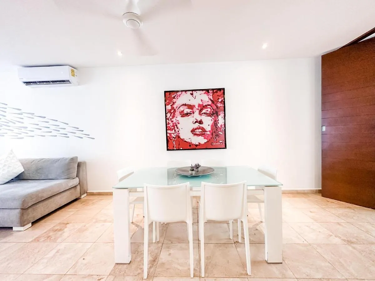 Dca01 Spectacular N Cozy Condo W Outdoor Bathtub Playa del Carmen Apartment